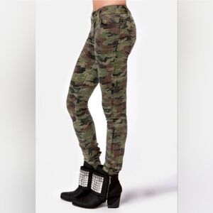 Tripp NYC camo skinny jeans